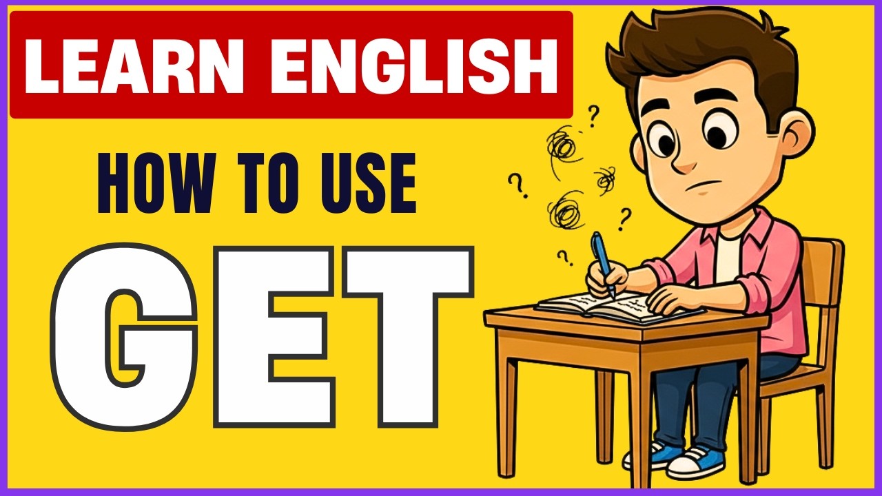How to Use GET in English | Real Life English Conversation | English Podcast for Beginners