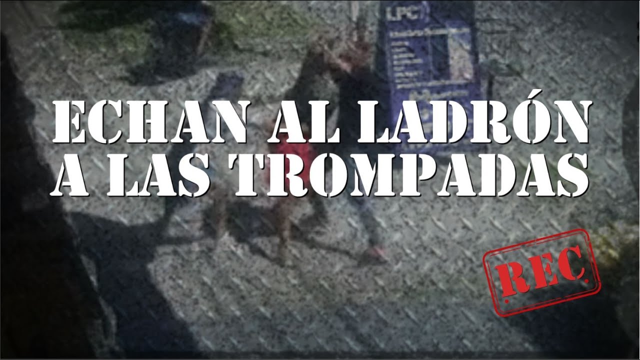 ECHAN AL LADRÓN a las TROMPADAS - BRUTALIDAD CONTRA el PARRILLERO - #REC