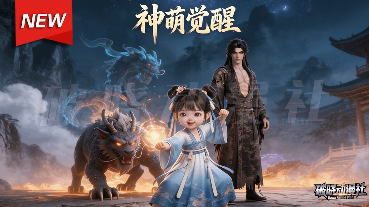 MULTISUB📢新番上线《神萌觉醒》第1~57集丨神界至尊被镇压混沌深渊三年，神力尽失，三岁萌宝萌萌冲破封印降临深渊，以自身血脉之力助爹脱困，一路守护爹爹疗伤逆袭！#漫剧 #破晓动漫社