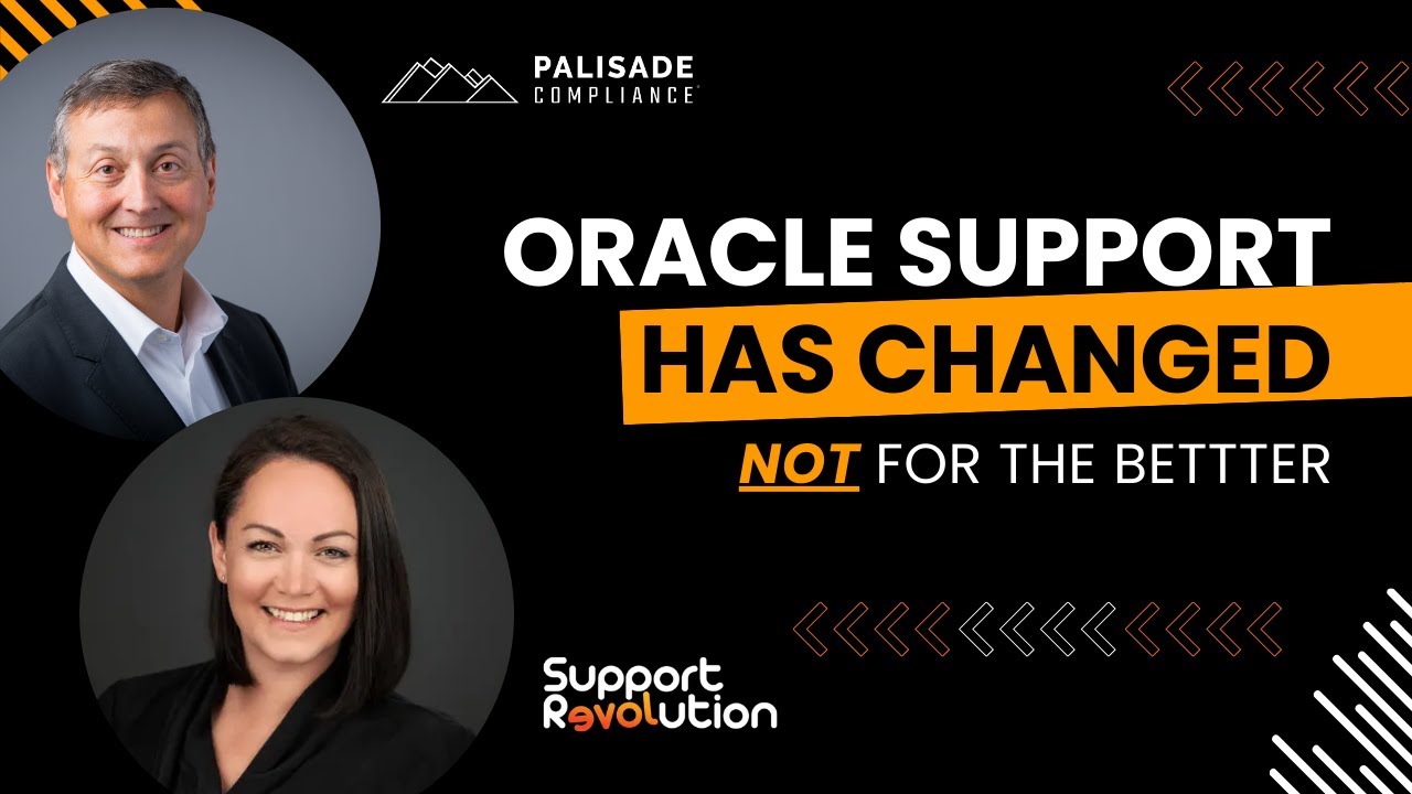 How Oracle Support Has Changed (and how you don't have to stand for it!)