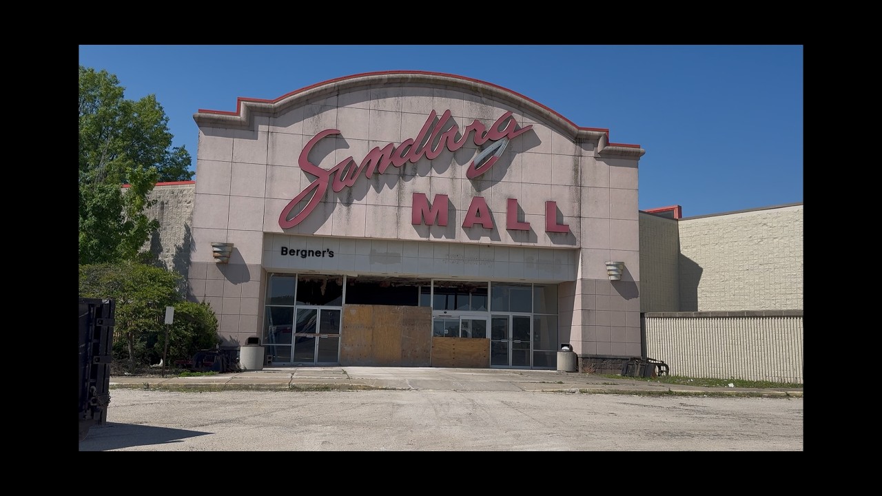 ABANDONED SANDBURG MALL GALESBURG ILLINOIS 2026 UPDATE - ASBESTOS REMOVED URBEX URBAN EPLORATION 4K