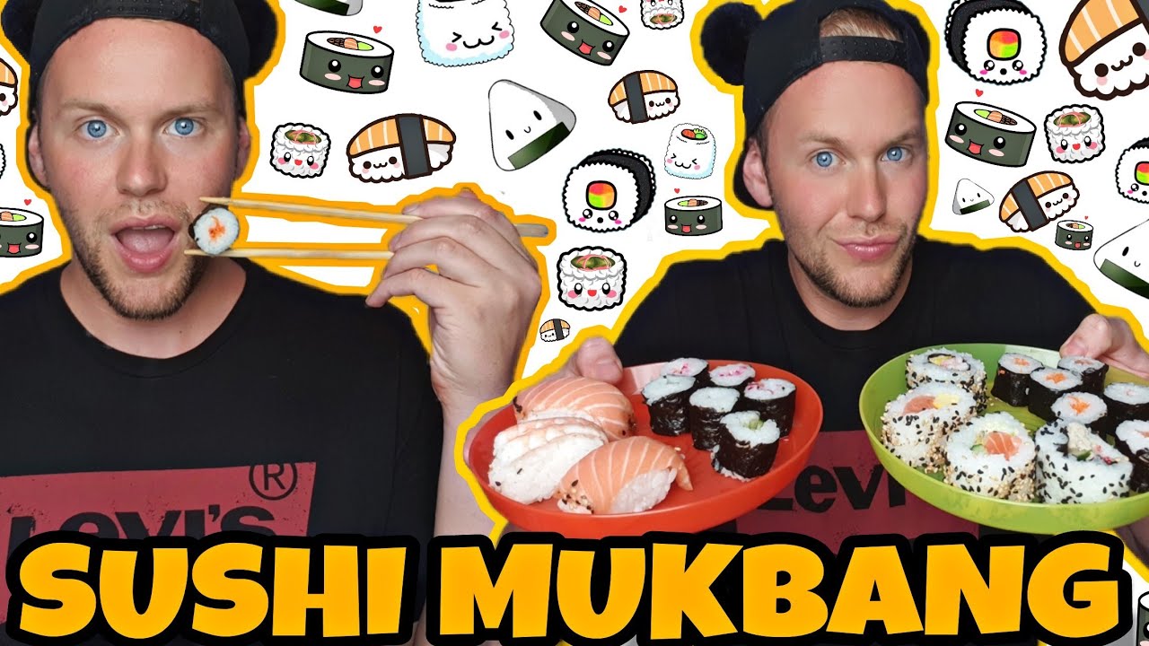 VIDEO MUKBANG | MANGIO IL SUSHI e aggiornamenti LOL SURPRISE 🍣🍣🍣