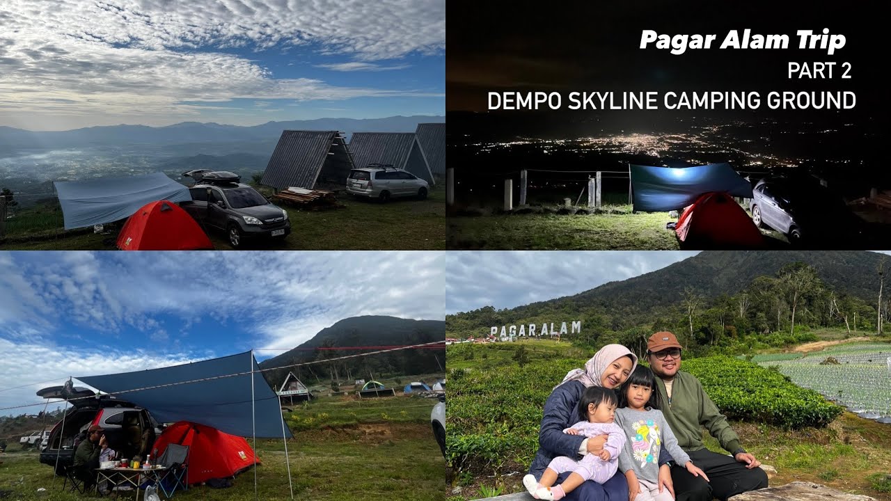 Pagar Alam Trip Part 2 | Camping di Gunung Dempo | Dingin sekali dengan view juara