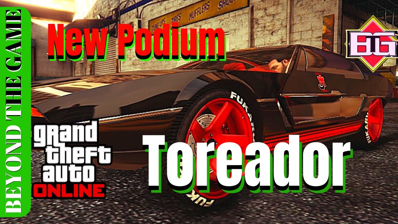 Pegassi Toreador : New PODIUM Vehicle Review : GTA 5 Online : Lamborghini Marzal