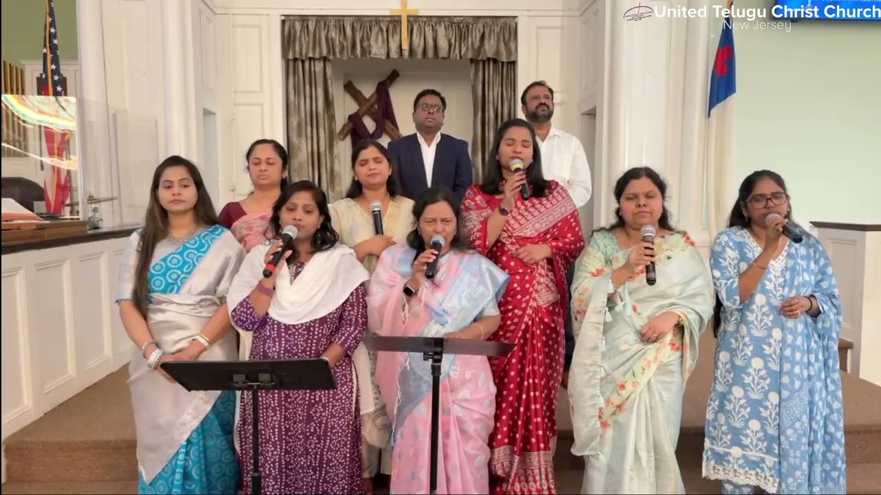 సిల్వలో నాకై కార్చెను–యేసు రక్తము | Silvalo Naakai Kaarchenu | Telugu Christian Songs | UTCCNJ choir