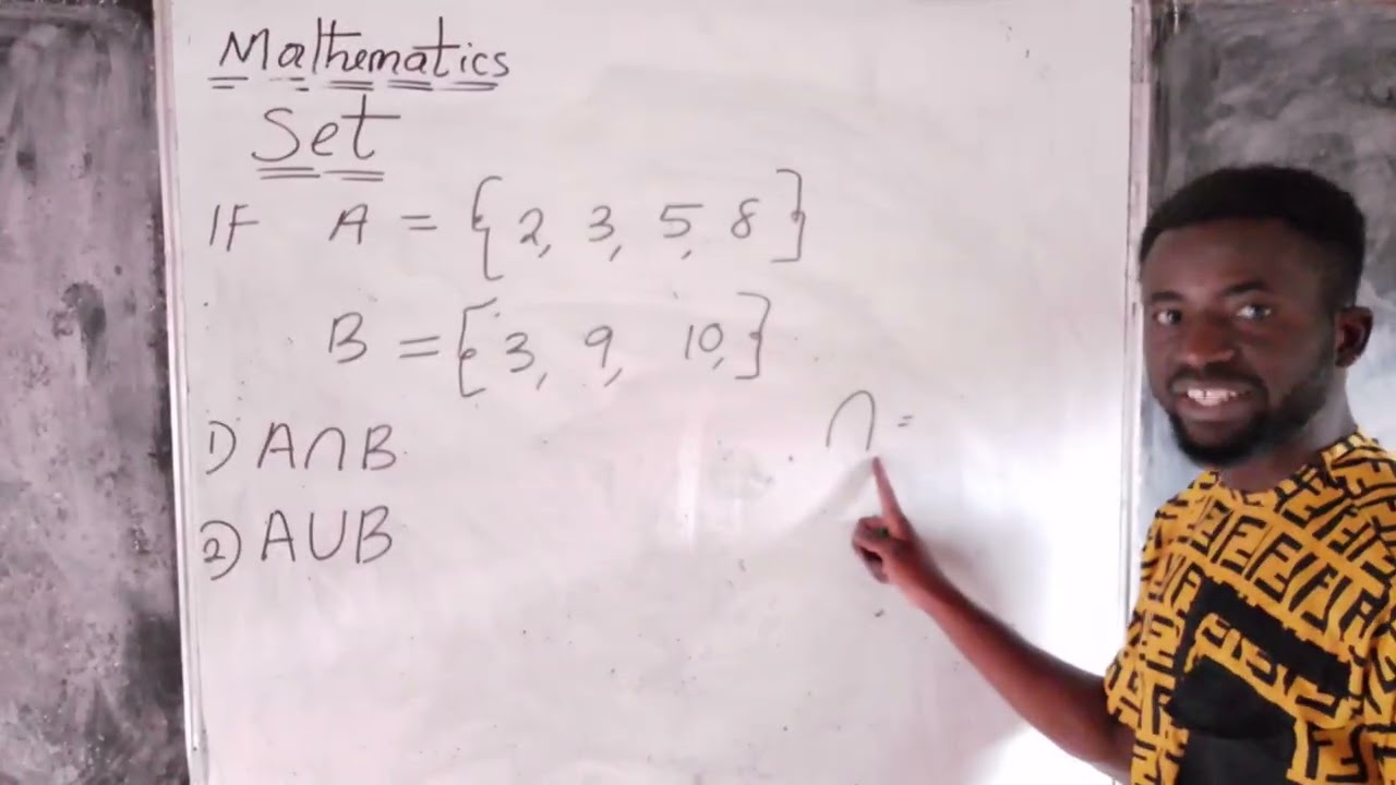 Simply way to solve union and intersection of a set