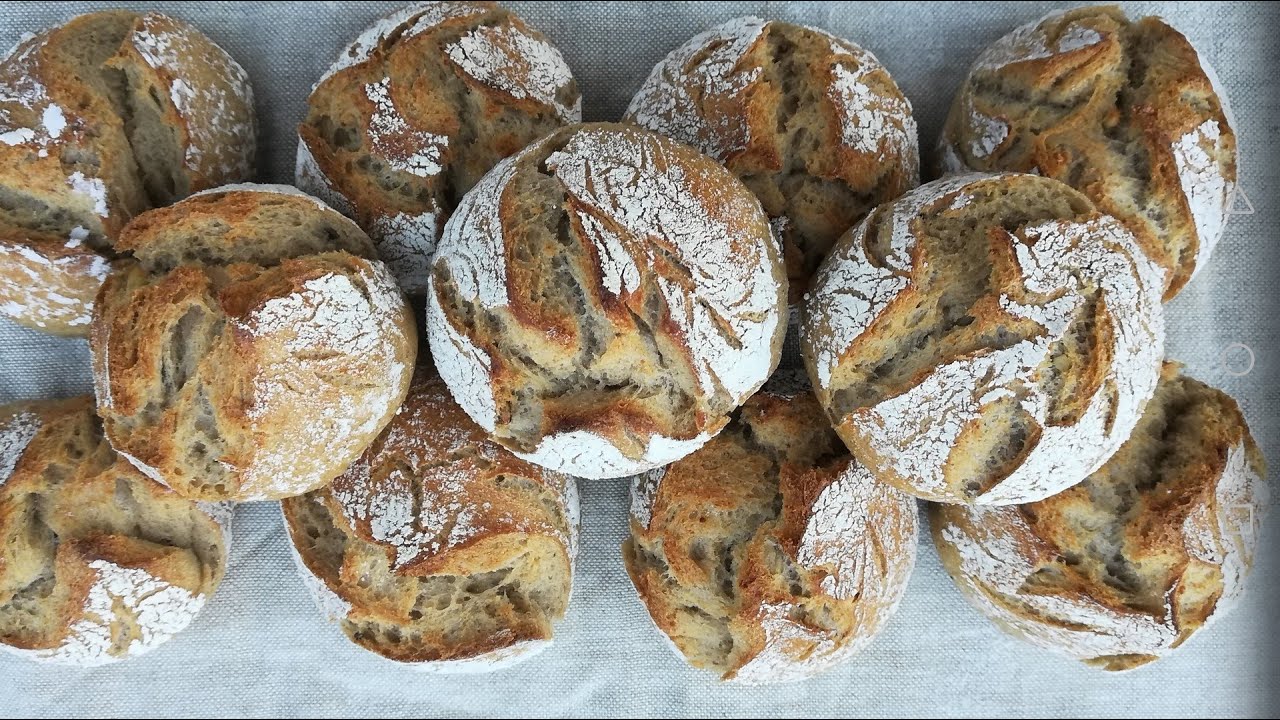 Thermomix Brotbacken, Wachauer Laberl, Br&ouml;tchen