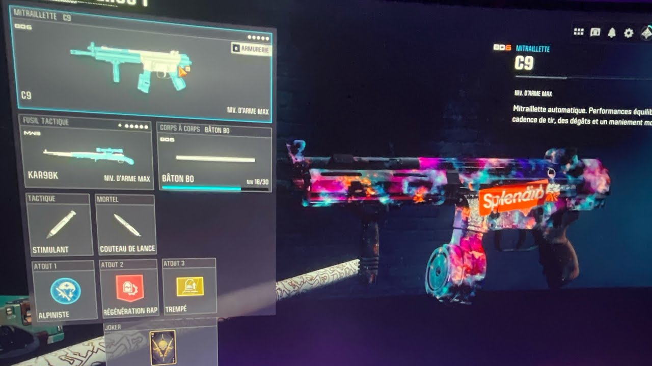 Swap, camouflage, MW3, sur des armes de BO6