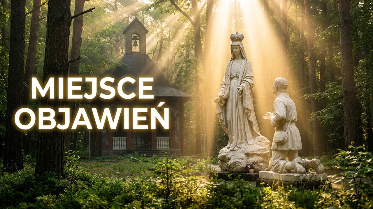 Las Grąbliński koło Lichenia – miejsce objawień Matki Boskiej.