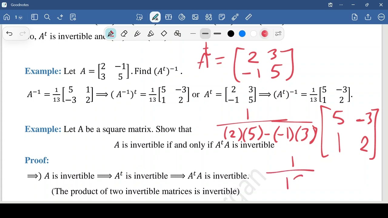 Lecture 3: symmetric, diagonal, triangular matrices, and evaluating determinants