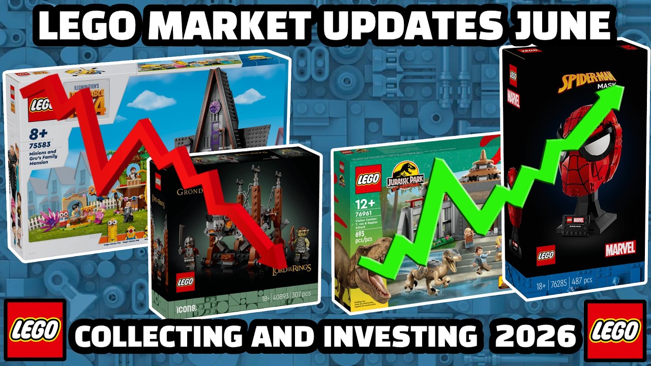 LEGO MARKET ВТОРНИК! | ЧЕЛОВЕК-ПАУК ПРОДОЛЖИТ ВОЗРОЖДАТЬСЯ! | Новости коллекционирования и инвест...