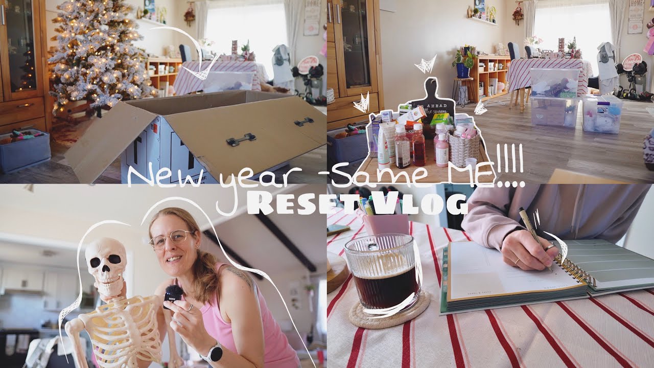 New Year Reset 🥇 Ich bleib so wie ich bin 🫶🏼 Haus Reset - Putzen und organiesieren