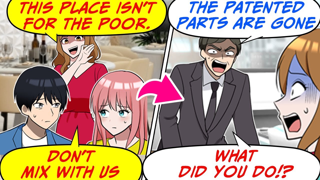 [Manga Dub] CEO's Daughter mocked Me at reunion, so I ended the patent contract...!? [RomCom]