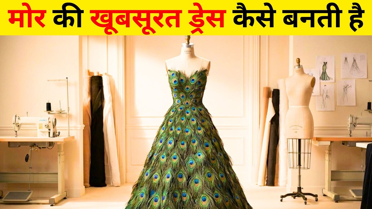 Behind the Scenes: Luxury Dress & Bag Production (Peacock Inspired)