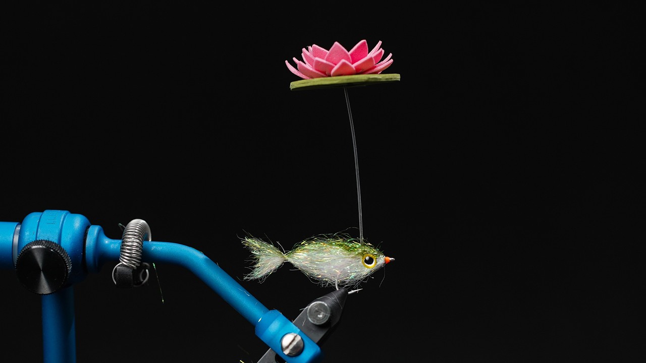 Relaxing Fly Tying: Enlightened Minnow Fly for Bass