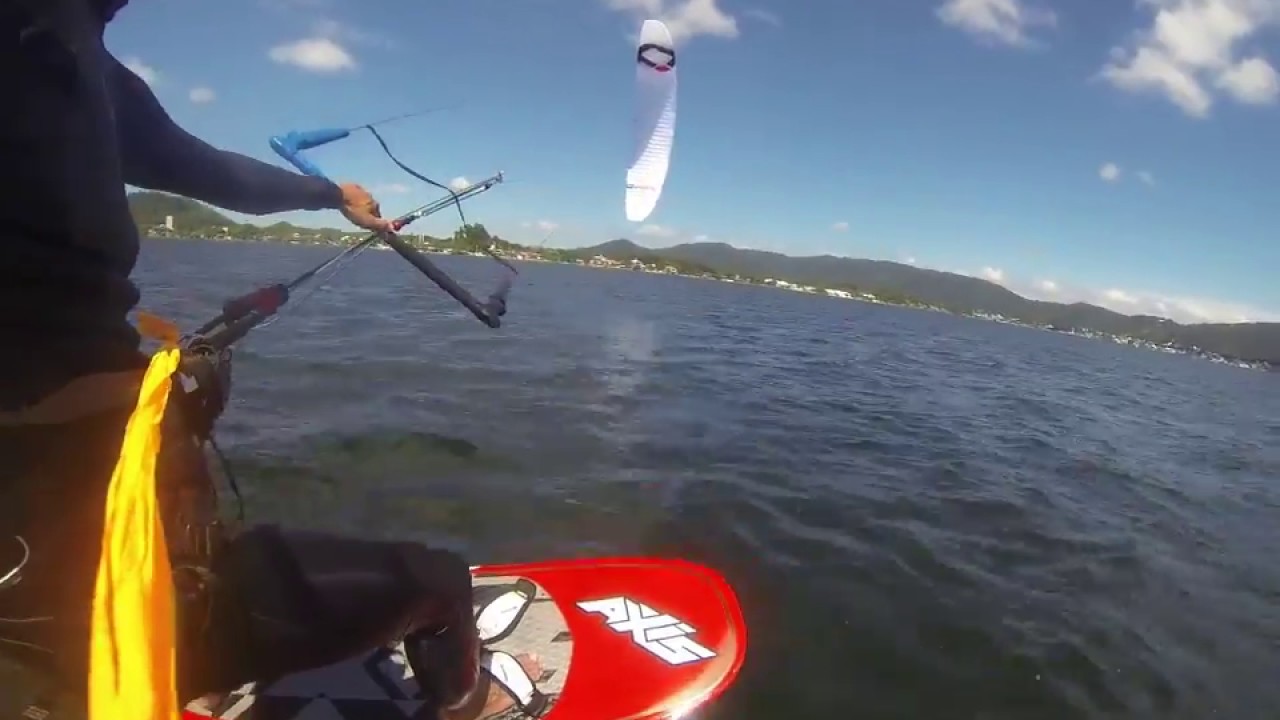 Treino de Kitefoil + hydrofoil + Ozone r1 v2 17m