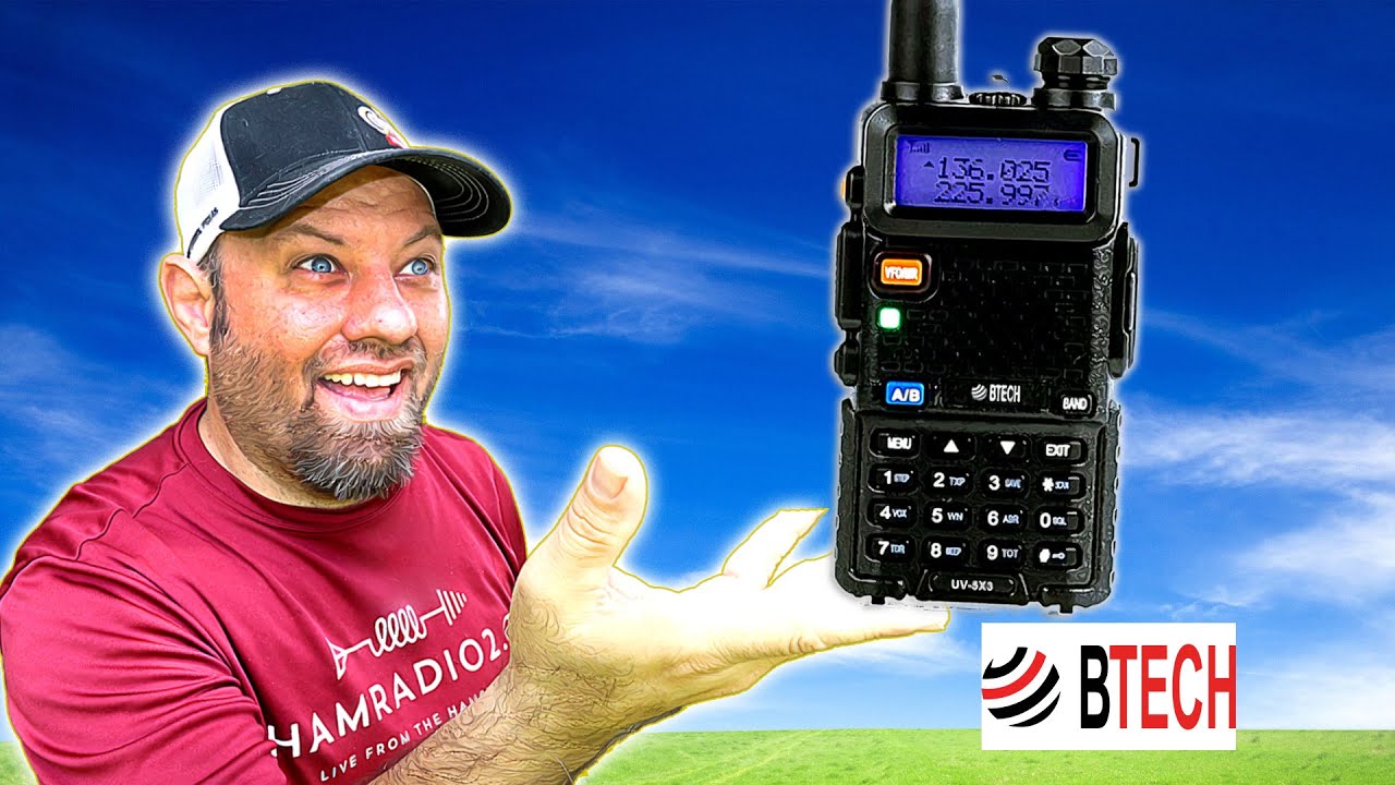 BaofengTech UV-5X3 TRIBAND - przenośny radiotelefon amatorski!