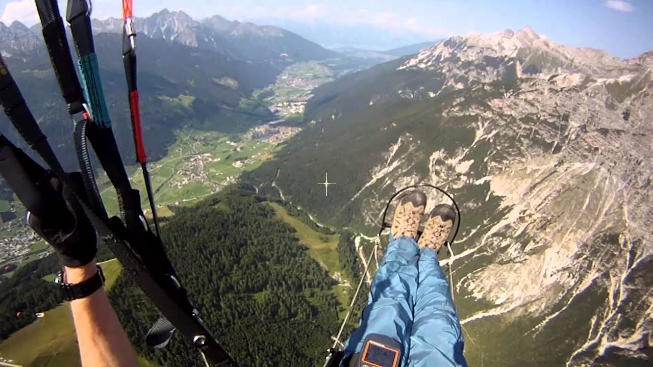 Paragliding im Stubaital Juli 2013