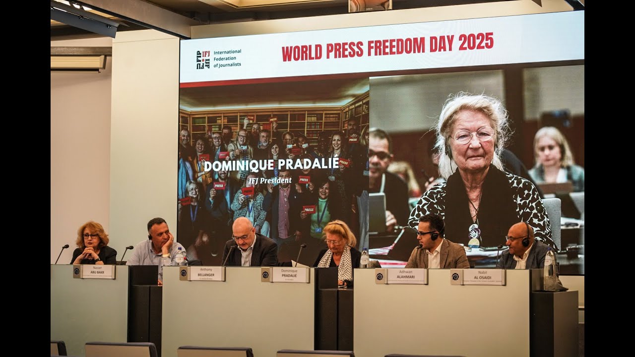 IFJ event - Stop the killing of journalists in the world's deadliest war zones - 06 05 2025