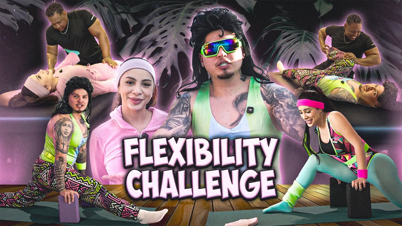 BENNY & ALONDRA TAKE A FLEXIBILITY CLASS! *This Was Painful*