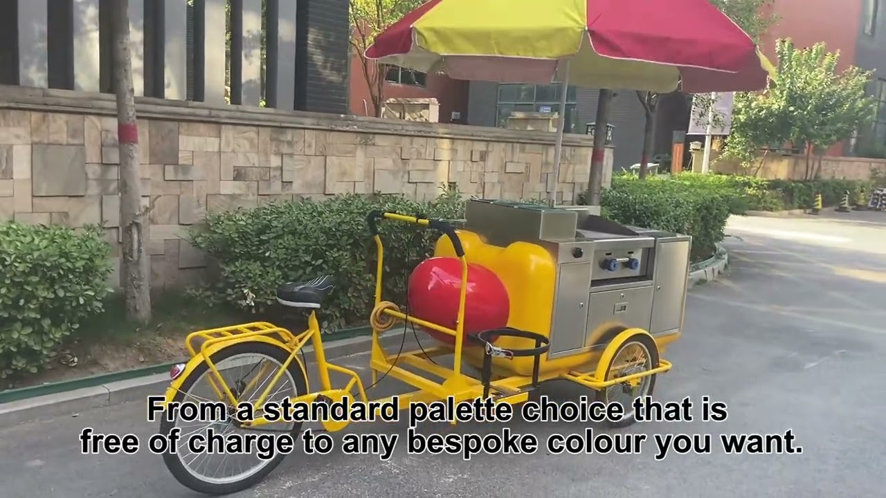 Hotdog Cargo bike HOT DOG BIKE | mobile gastro solutions
