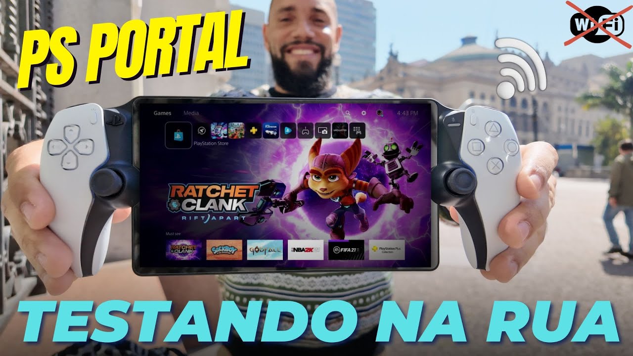 TESTEI O PS PORTAL NA RUA - COMO CONECTAR REDE WIFI PÚBLICA ?
