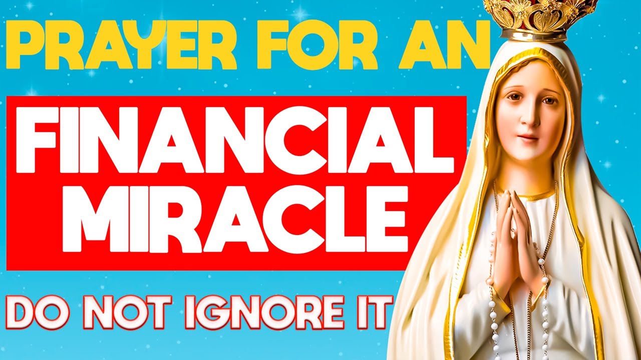 🛑UNSTOPPABLE PRAYER TO VIRGIN MARY FOR INSTANT DEBT RELIEF | FINANCIAL MIRACLES NOW | IT WORKS FAST💸