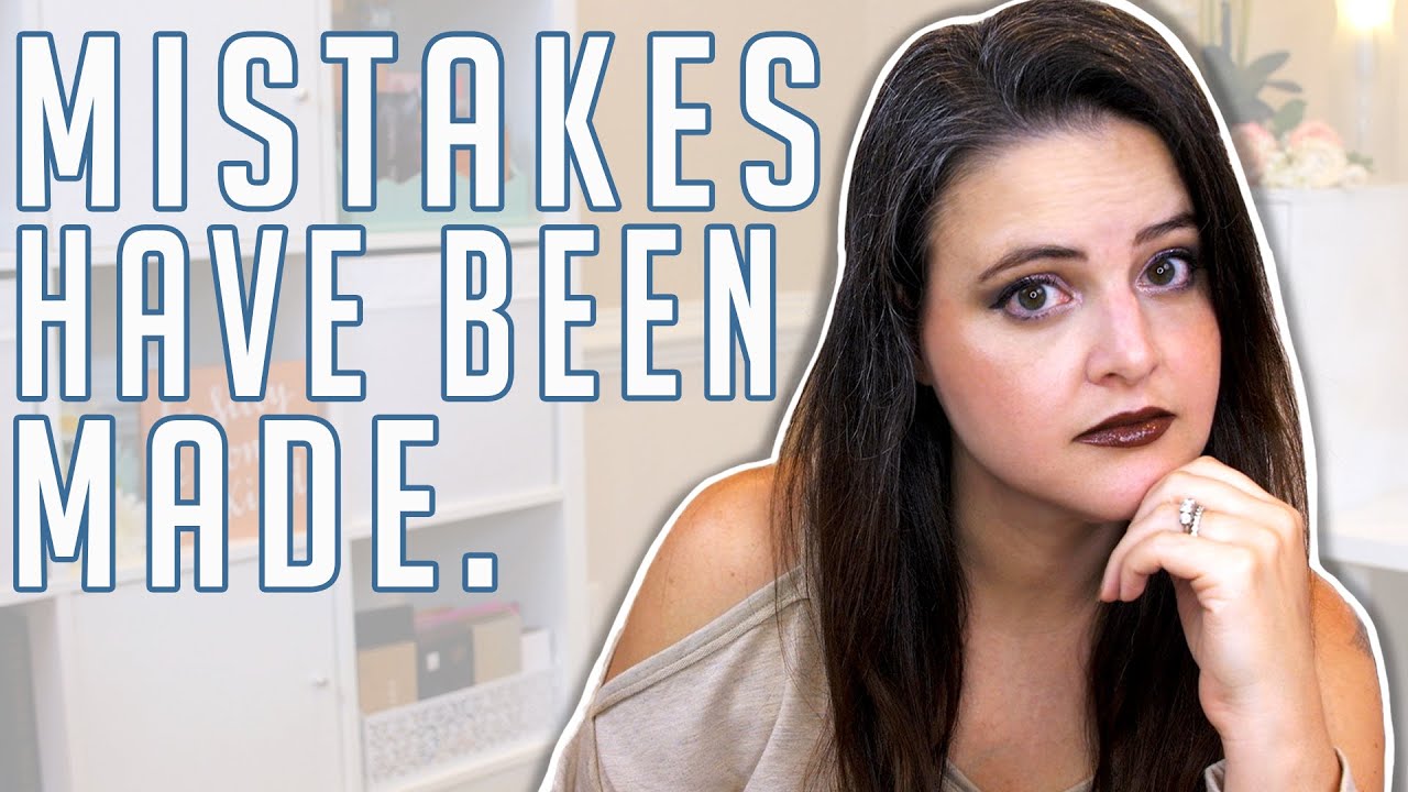 We all make mistakes... some are makeup and skincare related...