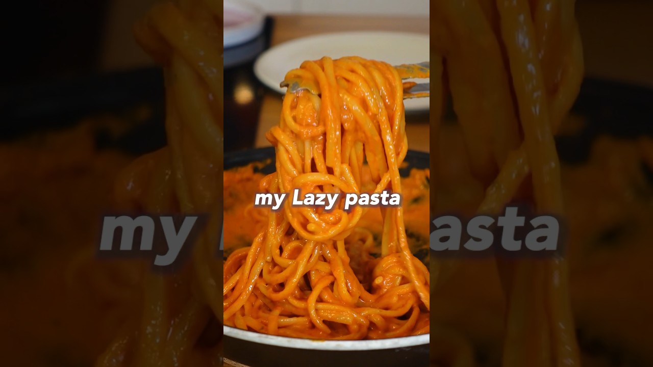 Luie pasta 😎