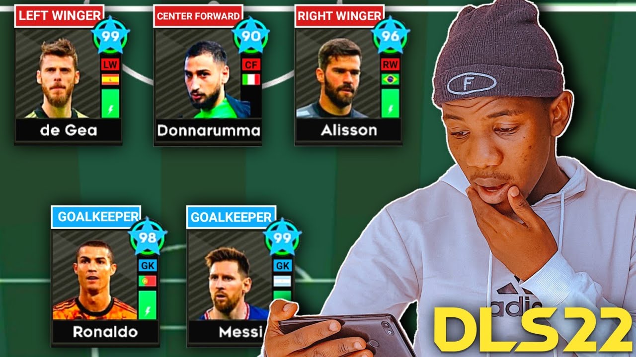 Using Goalkeepers As Strikers | Ronaldo And Messi As Goalkeepers In Dream League Soccer 2022