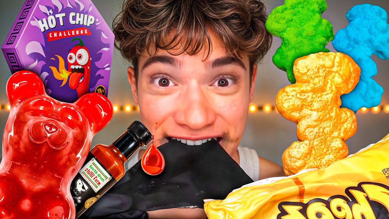 Snacks picantes gigantes extremos + DIY