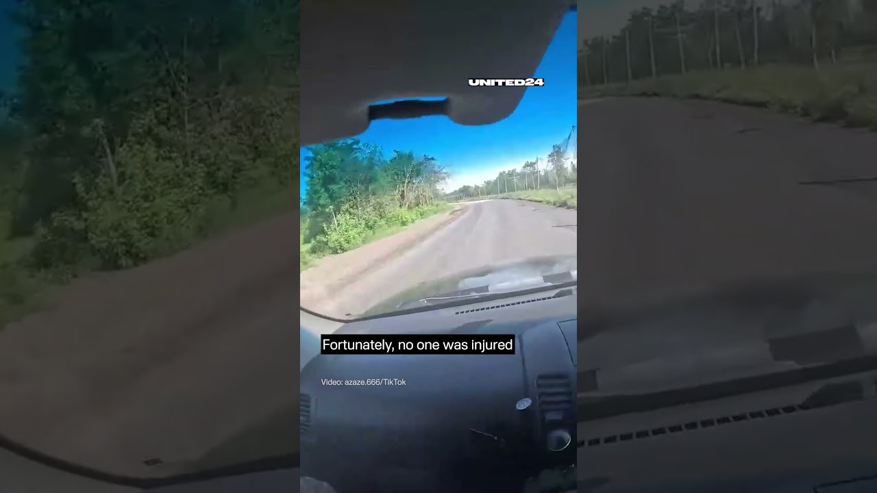 Russian FPV Drone Struck a Vehicle Carrying Ukrainian Soldiers #warinukraine