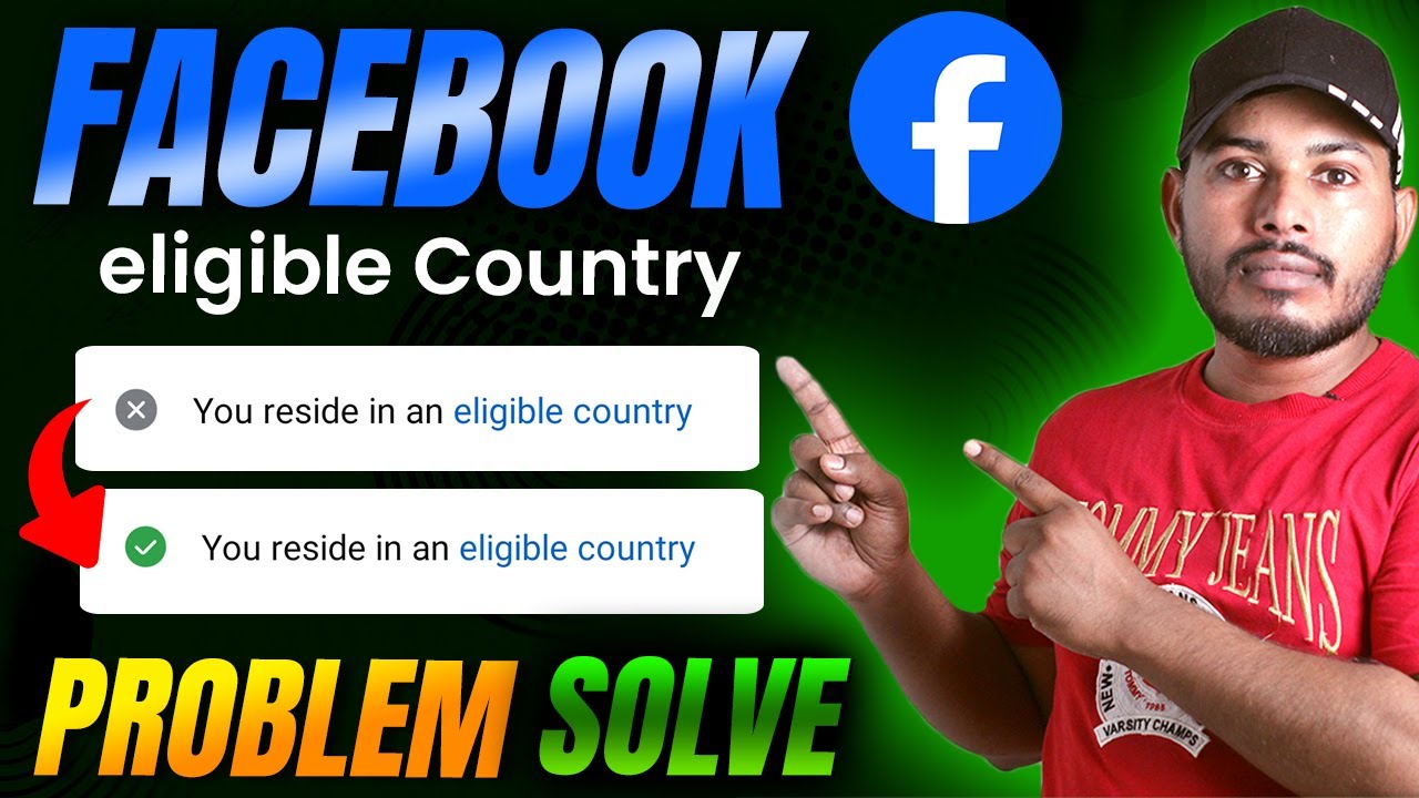 Facebook eligible country issue 🤑🤑 l Eligible country facebook fix l How to fix ineligible country