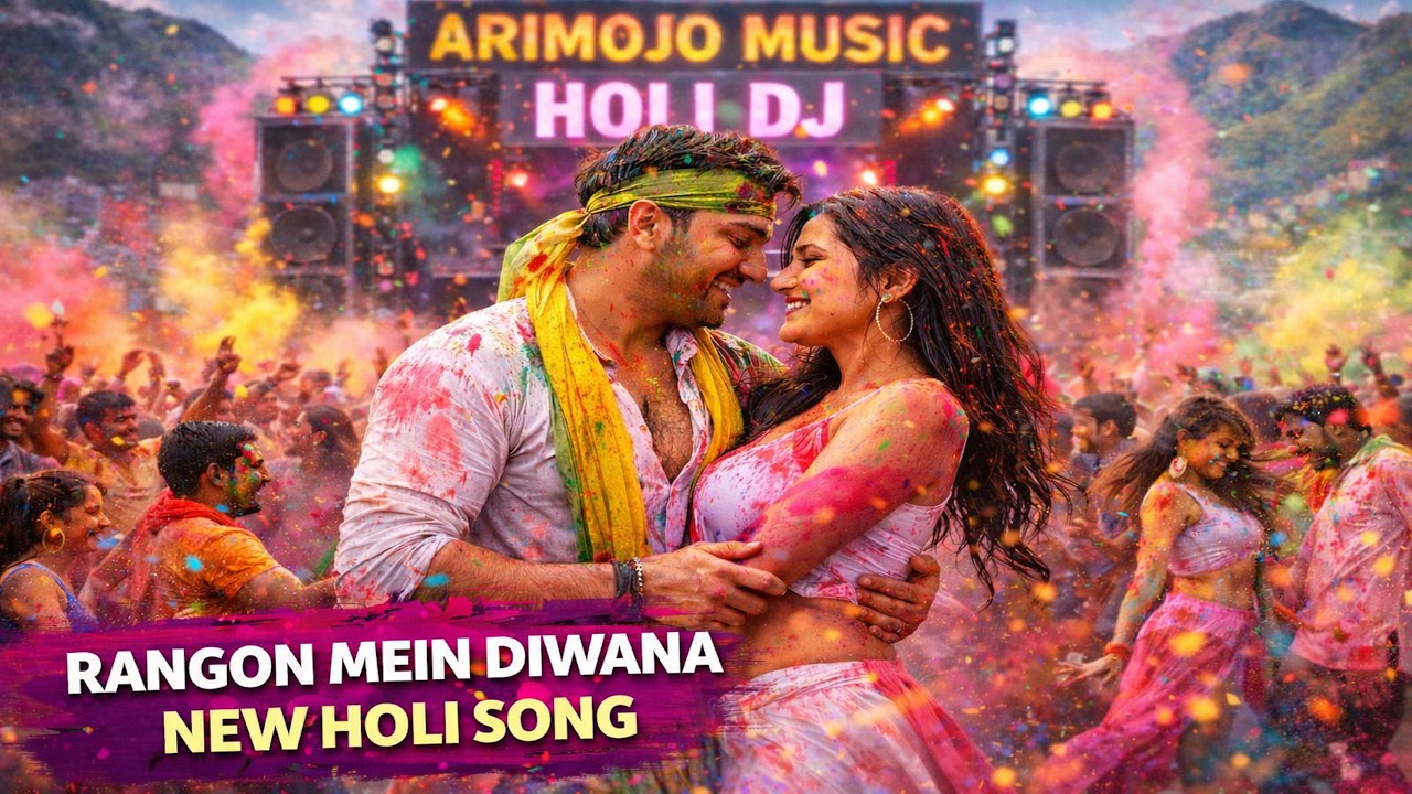 Rangon Mein Dil Deewana | Arimojo Music Holi DJ | Romantic Holi Dance Song | New Holi Song