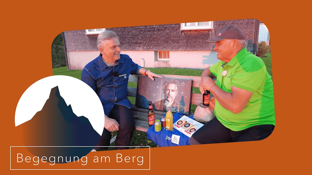 Begegnung am Berg mit Helmut Lenz