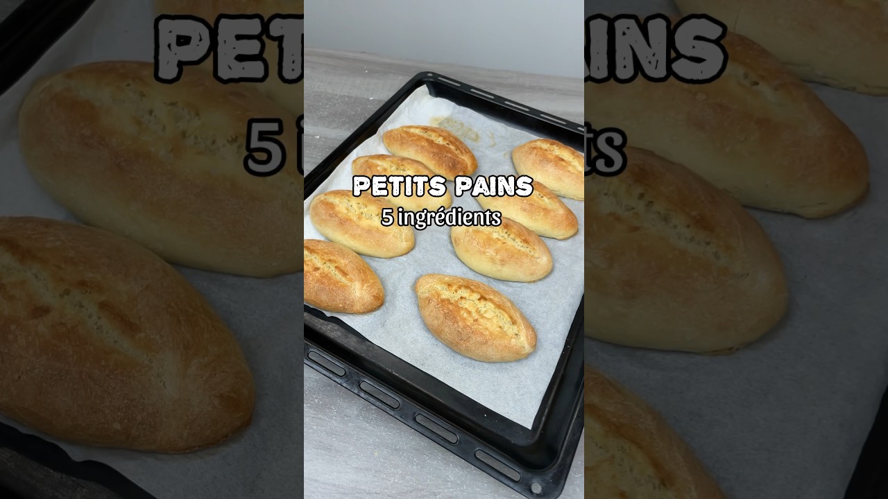 Pains avec seulement 5 ingr&eacute;dients