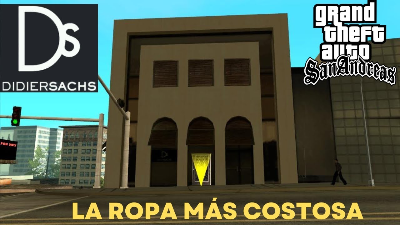 👚 La ropa más Costosa y Lujosa del Gta San Andreas 💲 Tienda Didier Sachs 👟👔