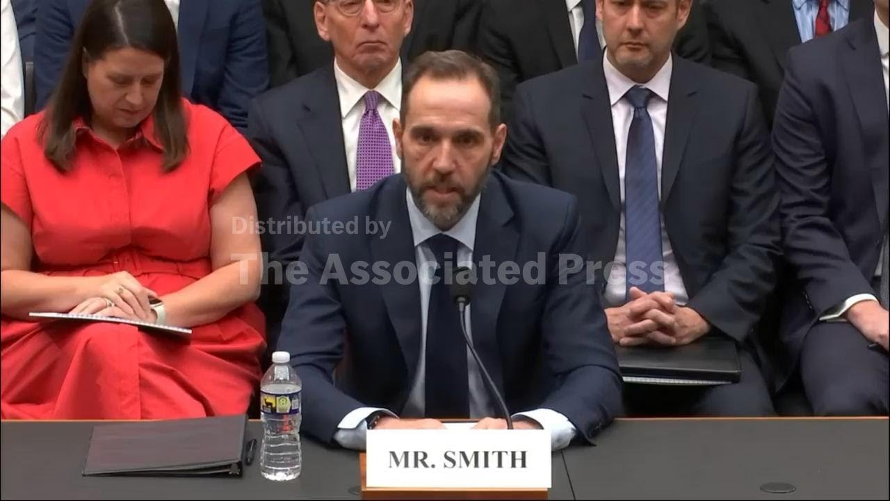 Jack Smith defends his investigations into Trump, calls Republican attacks 'unjustified'