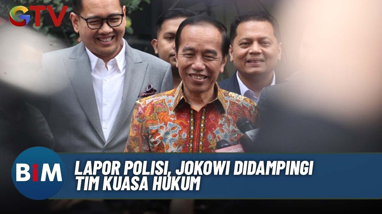 Full Jokowi Laporkan Tuduhan Ijazah Palsu ke Polda Metro Jaya | BIM | 30/04