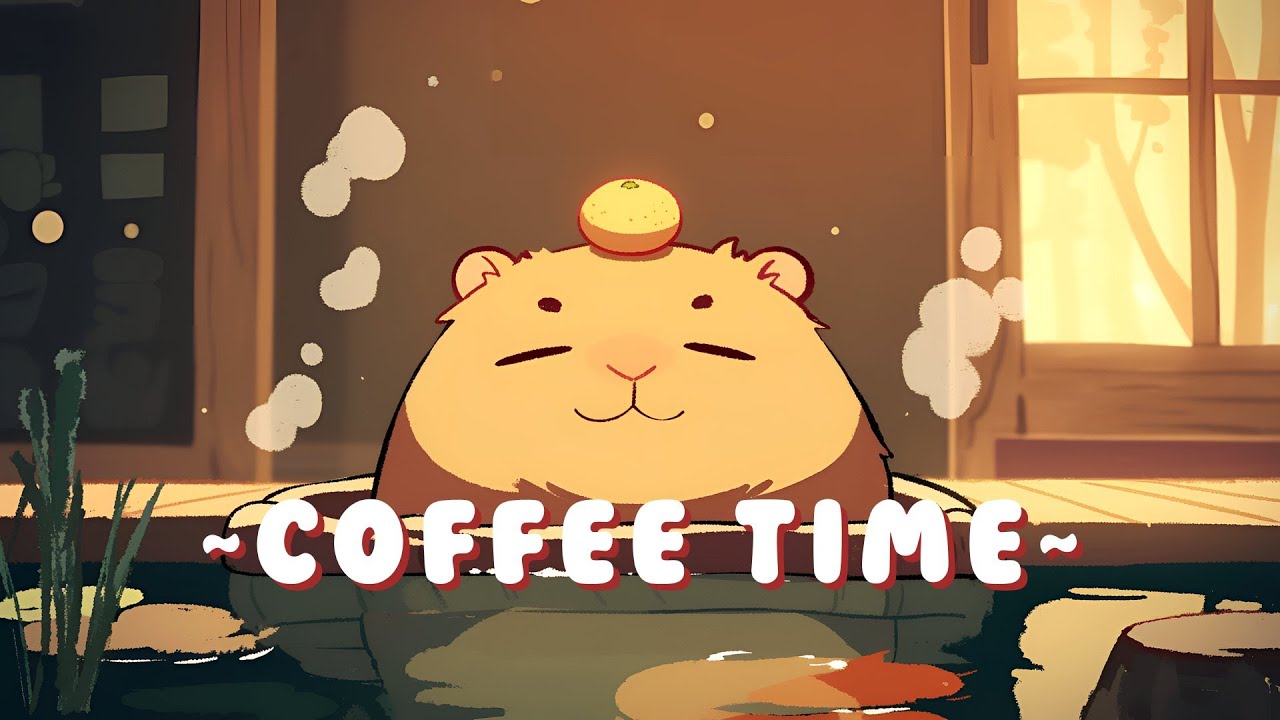 Capybara Beats Radio - Chill Beats to Help You Relax ~ Calm Energy ~ 🦫 🍵 ✨ | High Quality