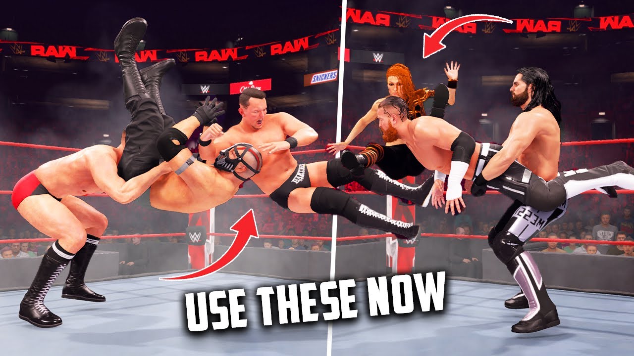 25 неиспользованных командных приемов, которые стоит использовать в WWE 2K22