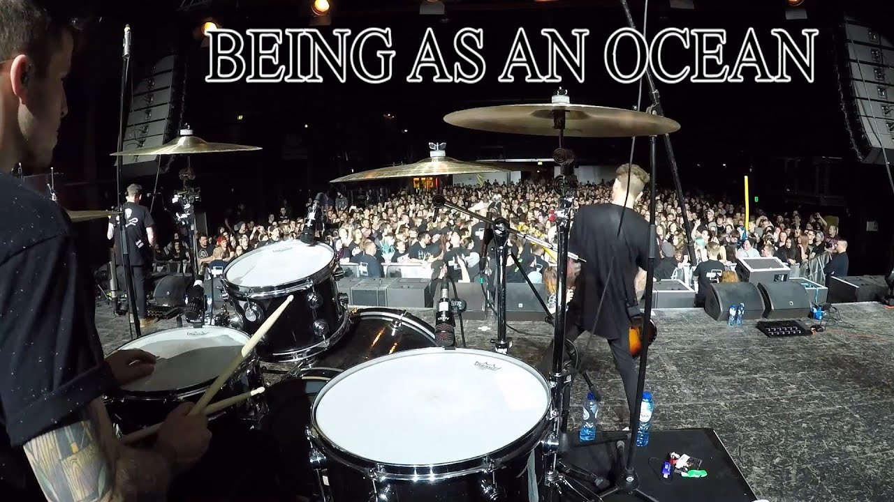Being As An Ocean Live Drum Cam - 