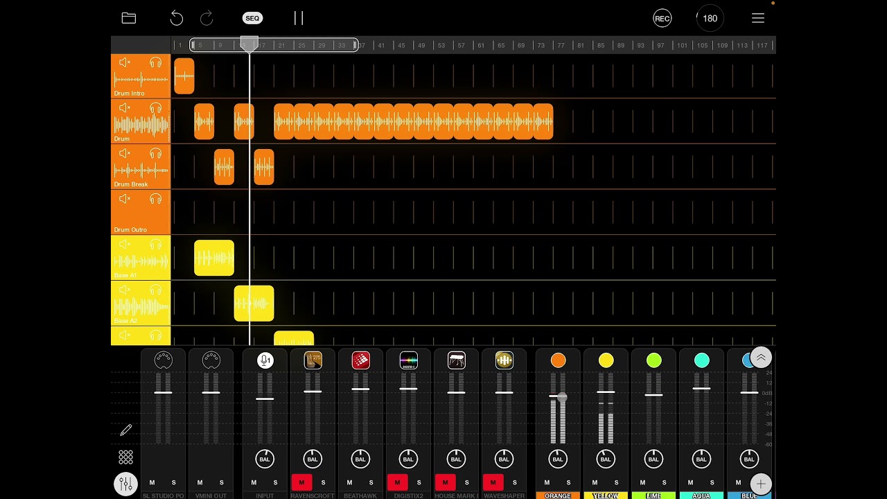 Loopy Pro For linear song ? workflow concept