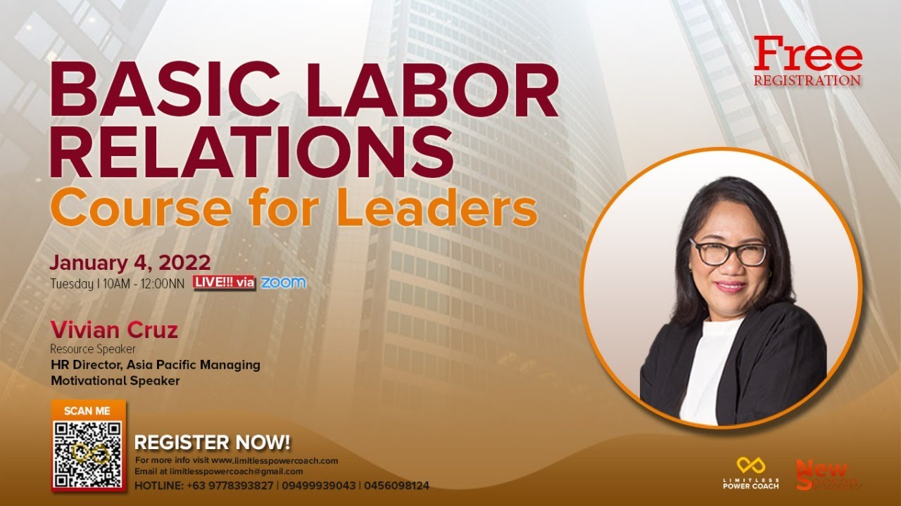 Basic Labor Relations for Leaders (Free LIVE Webinar)
