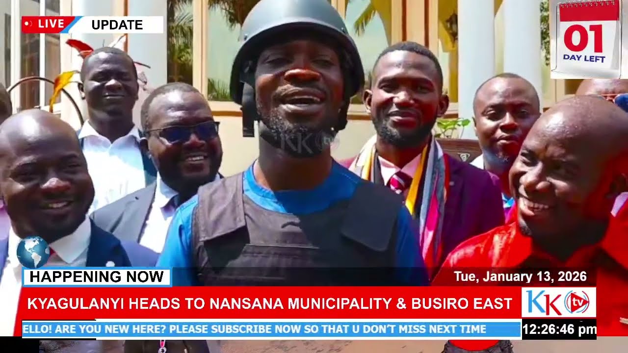 Bobi Wine Kicks Off His Final Campaign to Nansana Municipality And Busiro East