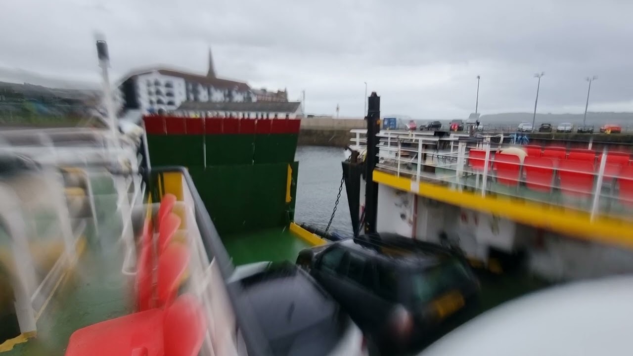 MV Loch Bhrusda arriving at Largs 2024