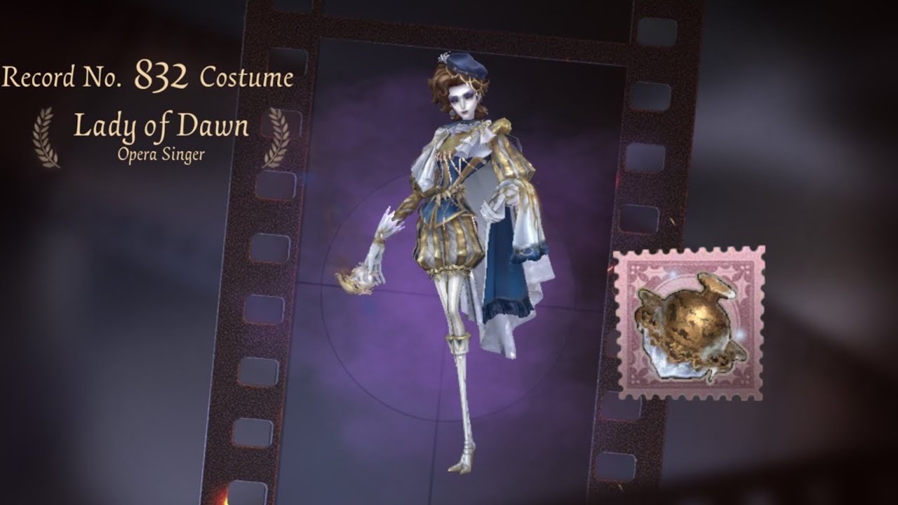 Identity V | Opera Singer Always Got The Amazing Skin! “Lady Of Dawn”!!!!