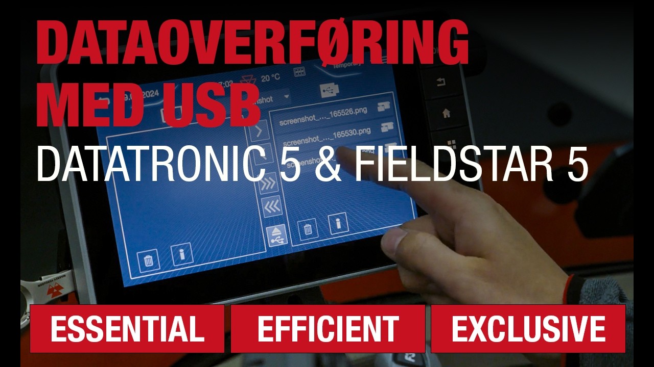 HÅNDTERE | DATAOVERFØRING MED USB