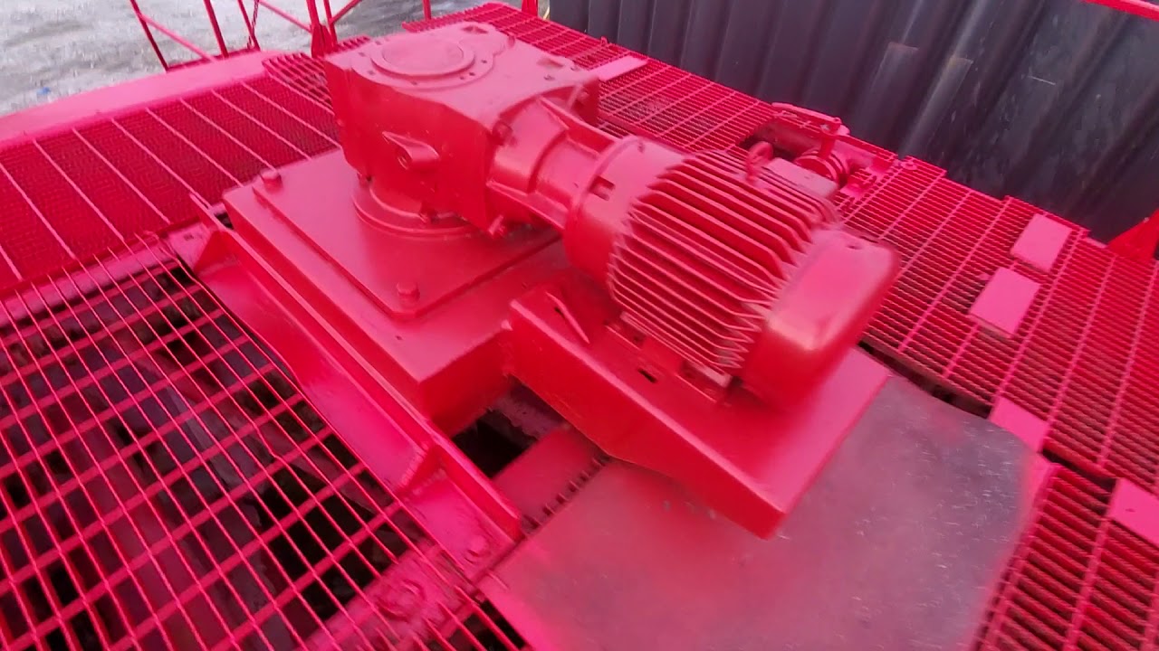 Used Skid Mounted Mud System Tank