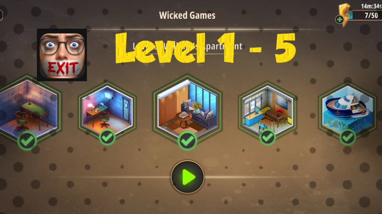 Rooms and Exits - can you escape solve Level 1 -5 👍🏻#escape gameplay 